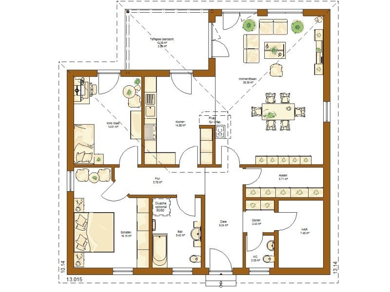 Nie wieder Stufen steigen – in Ihrem neuen Bungalow