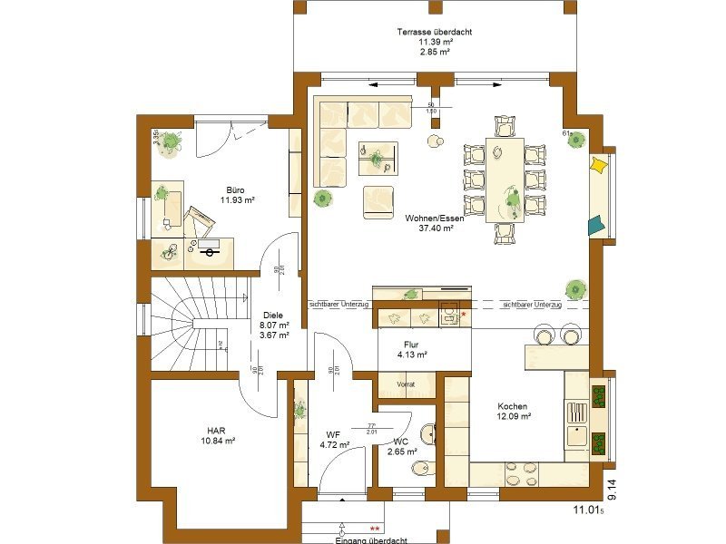 Exklusives Haus in Best-Lage - KfW 40+QNG - Life 160