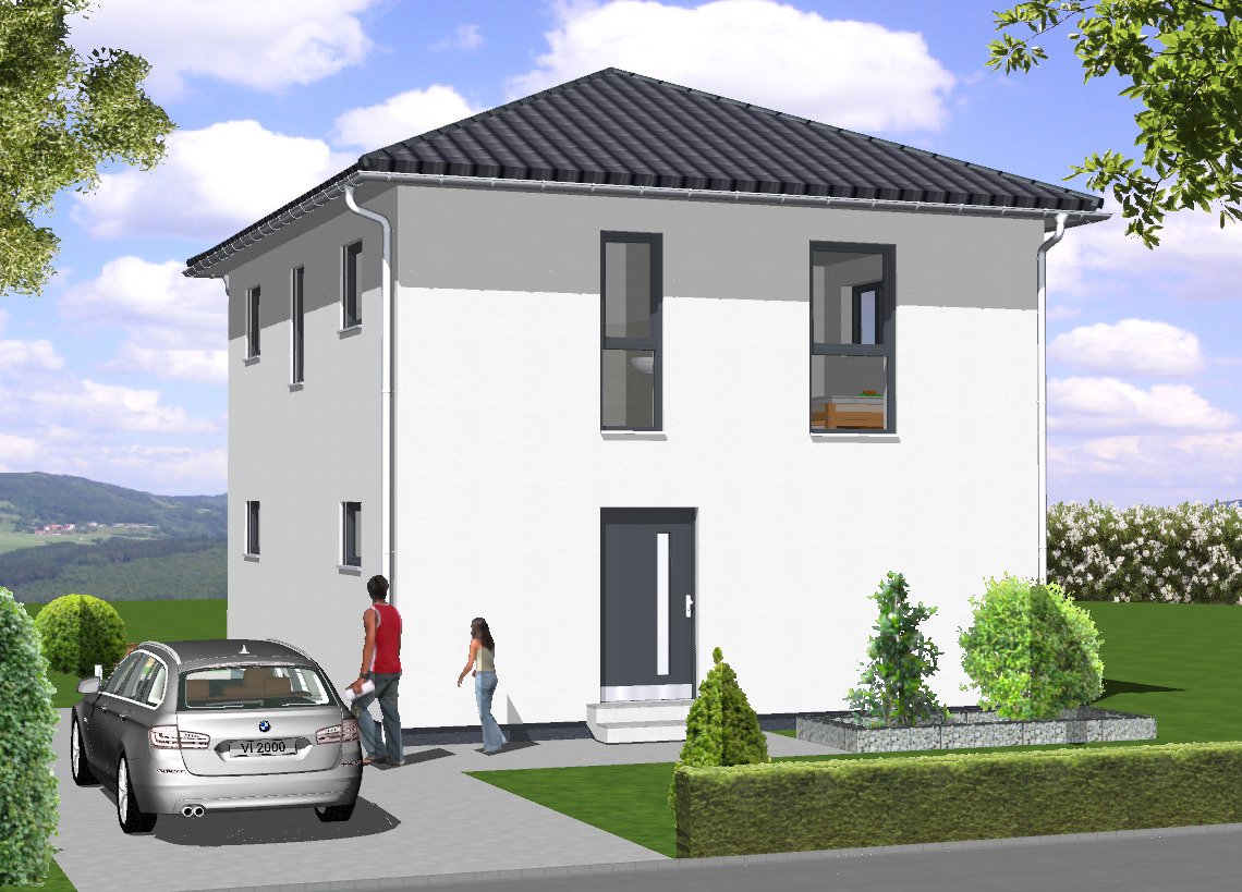 Stadtvilla 111 m² – 3 SZ – KfW 40+QNG