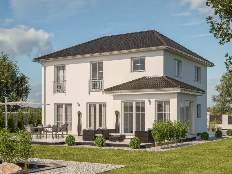 Bauen Sie Ihre Stadtvilla - KfW 40+QNG - CLOU 157