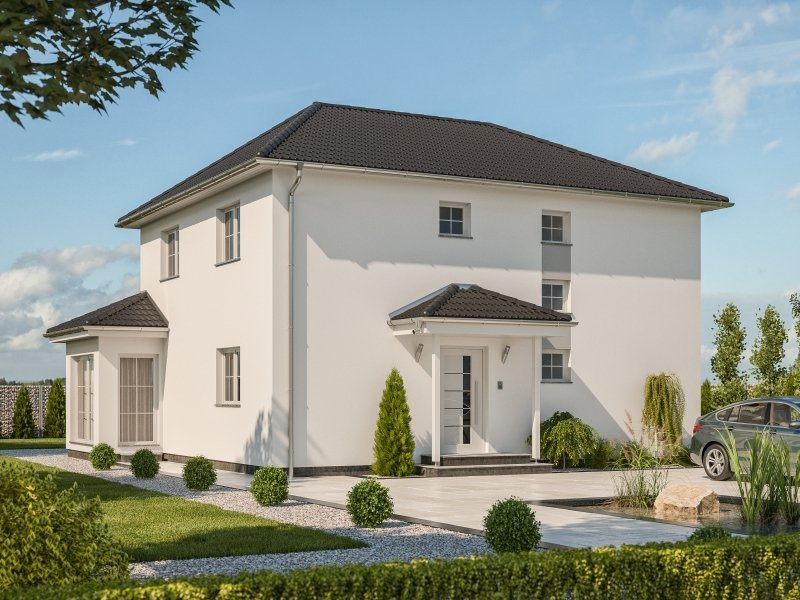 Bauen Sie Ihre Stadtvilla - KfW 40+QNG - CLOU 157